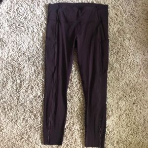 Lululemon Fast and free 25” leggings